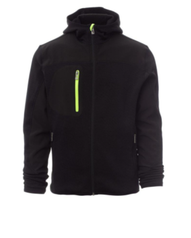 Veste tricotée a capuche femme