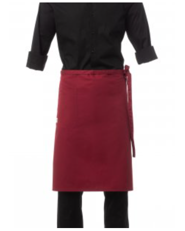 Tablier court de service