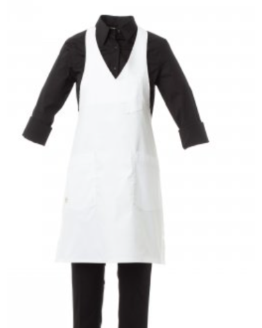 tablier encolure V
