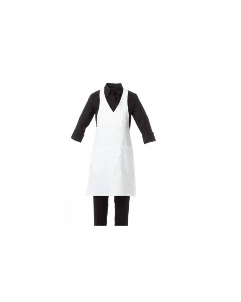 tablier encolure V