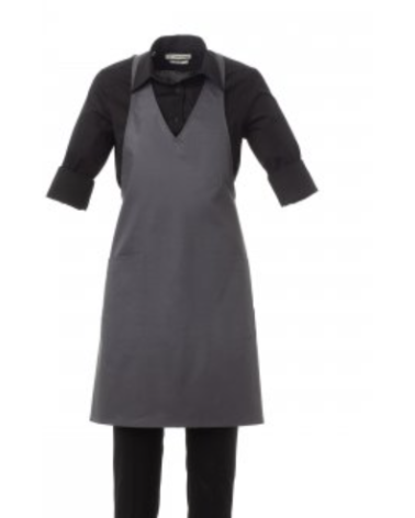 Tablier de cuisine col V