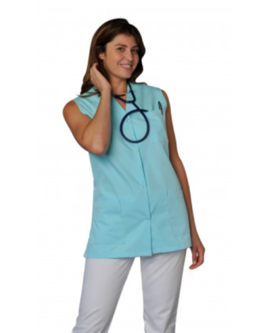 Blouse femme sans manche