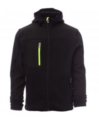 Veste tricotée à capuche