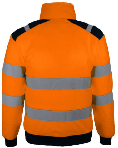 Veste Polaire Haute visibilité