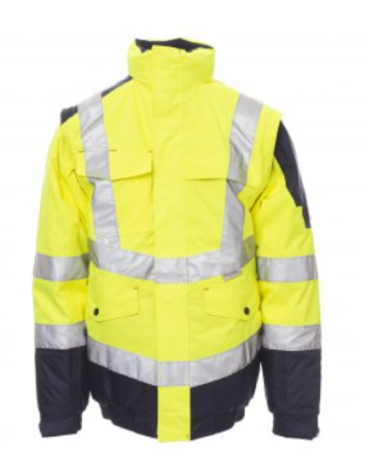 BLOUSON HV MANCHE AMOVIBLE