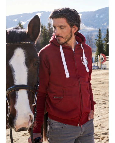 SWEAT FULL ZIP CAPUCHE HIVER