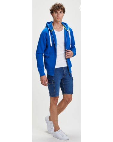 Short de travail en jean