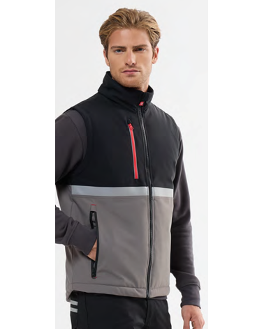 Gilet thermique bicolor