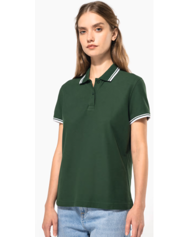 Polo Bi color femme