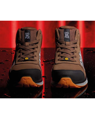 Basket Montante en Cuir