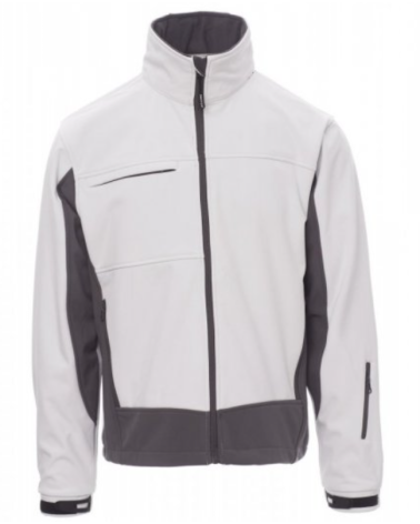 Veste de travail softshell bi color