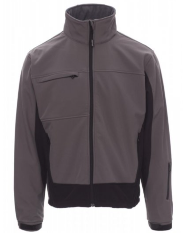 Veste de travail softshell bi color