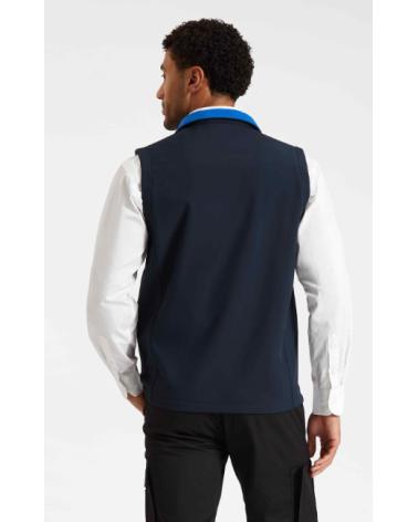 Gilet softshell bi color