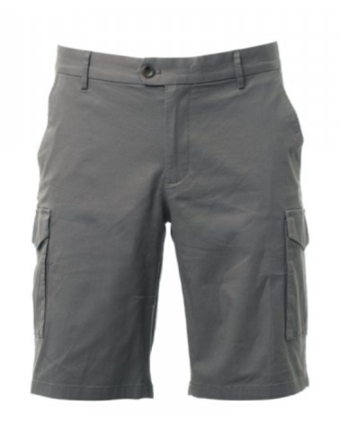 Bermuda de travail homme stretch multipoches