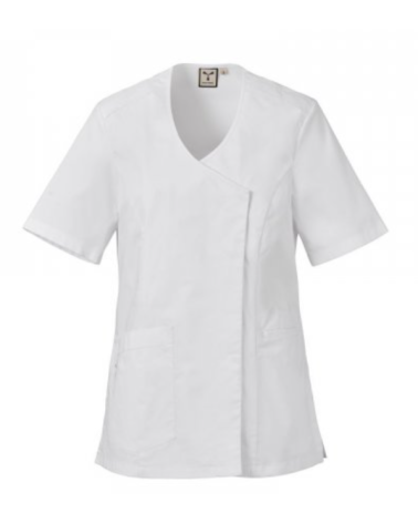 Blouse médicale femme manches courtes stretch respirante