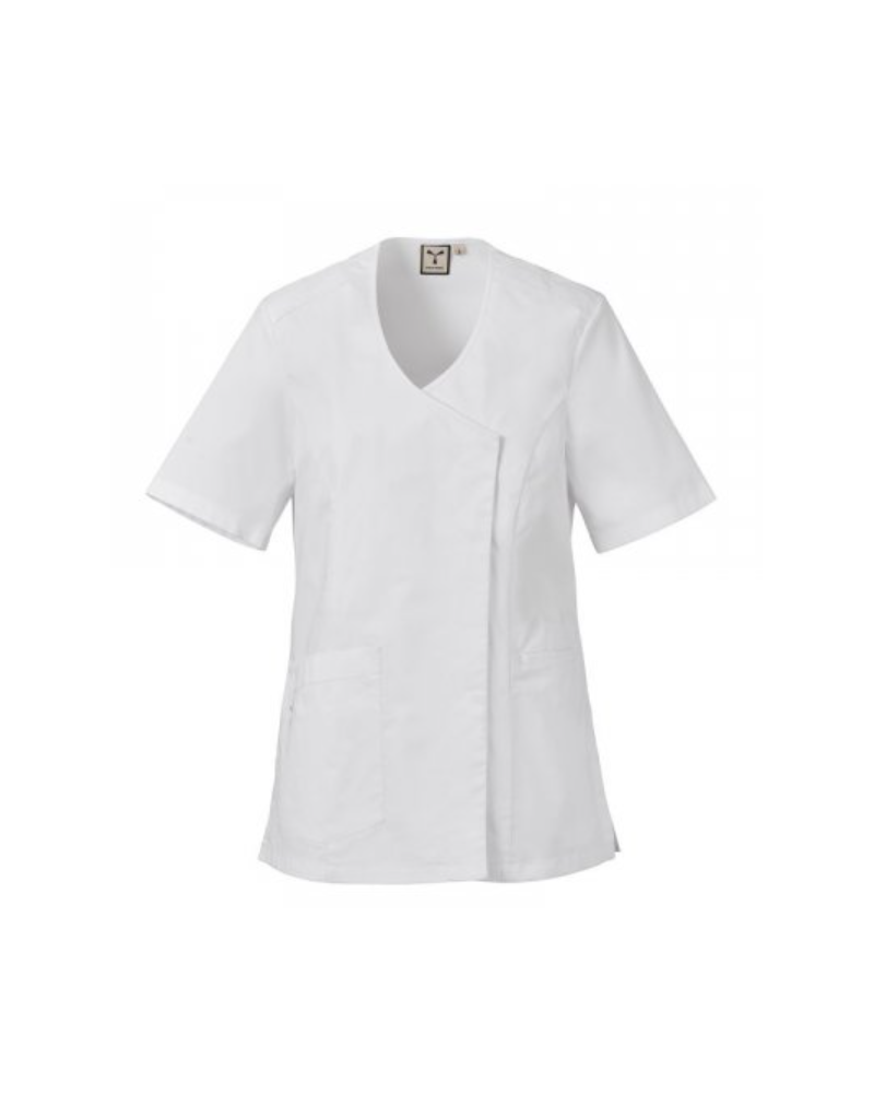 Blouse médicale femme manches courtes stretch respirante