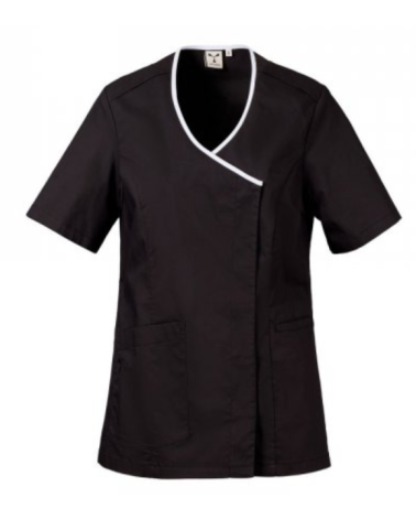 Blouse médicale femme manches courtes stretch respirante