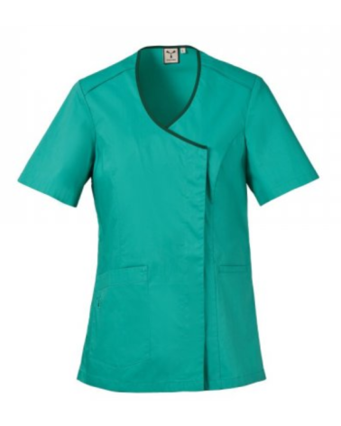 Blouse médicale femme manches courtes stretch respirante